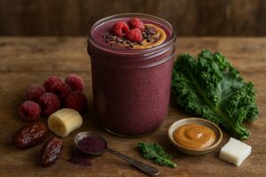 Acai-Raspberry Energiser Smoothie