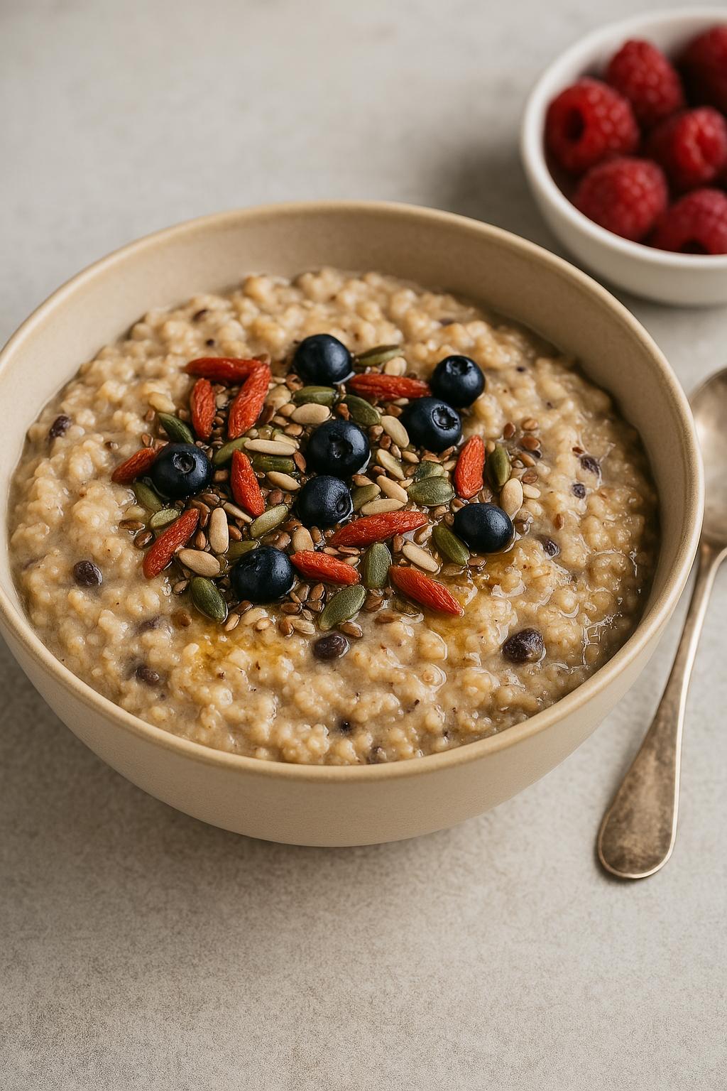 Super Grain Porridge - Eat More Plants