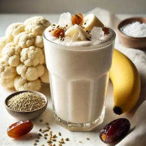Eat More Plants - caramel coconut smoothie