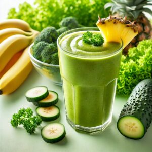 Eat More Plants - tropical green glow smoothie