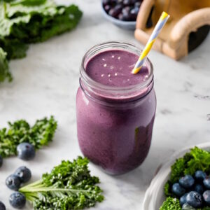 Blueberry Kale Smoothie