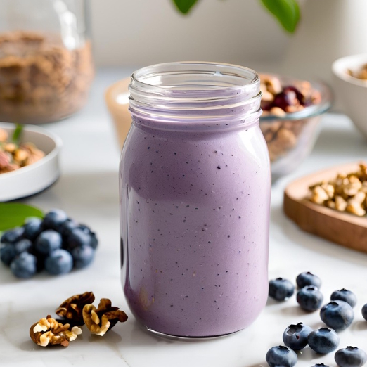 Blueberry Walnut Smoothie