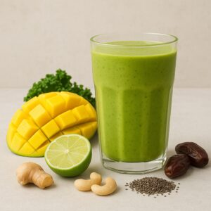 Mango & Lime Smoothie by Phe Ledwell from Eat More Plants