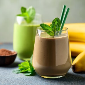Mint Chocolate (no) Chip Smoothie by Phe Ledwell Vegan Nutritionist