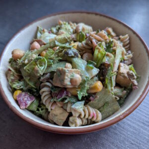 Pesto Pasta Salad by Phe Ledwell from Eat More Plants