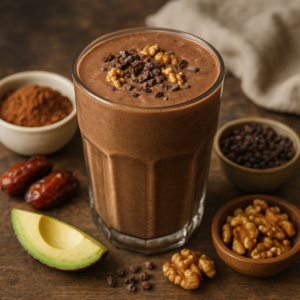 The BEST Chocolate Smoothie