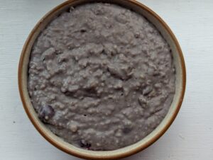 Blueberry Protein Porridge