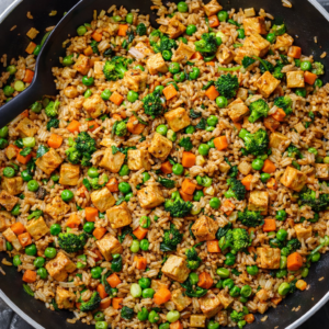 Vegan Fried Rice by Phe Ledwell, plant-based Nutritional Therapist