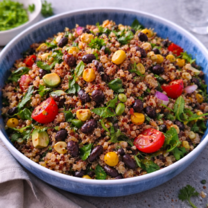 Mexi Salad by Phe Ledwell, plant-based Nutritional Therapist