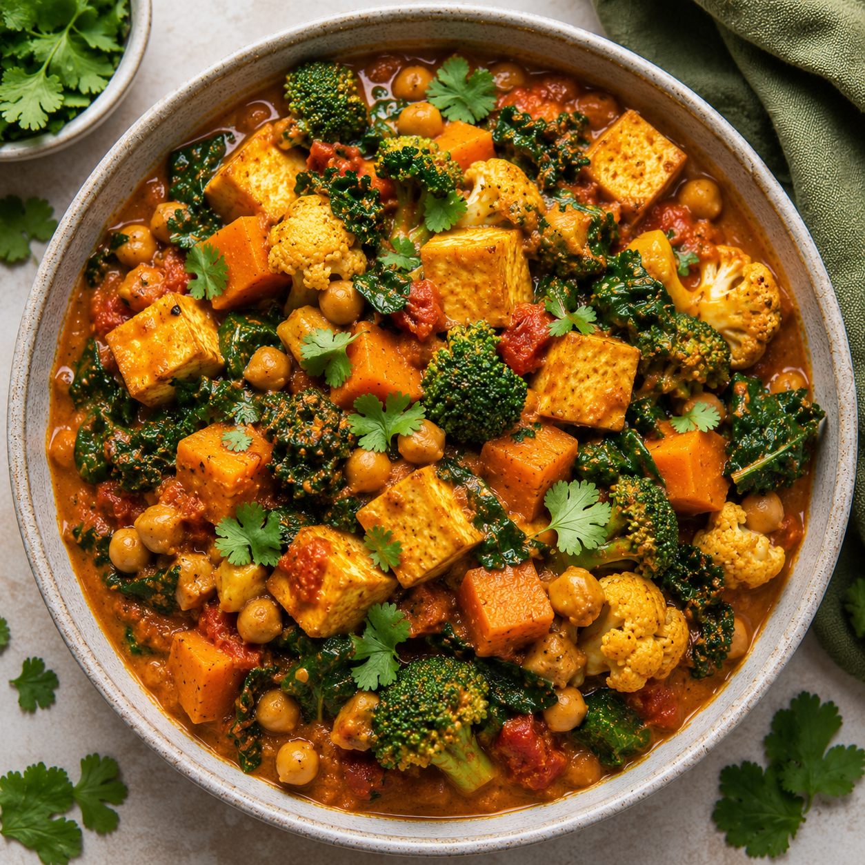 Chickpea & Tofu Curry