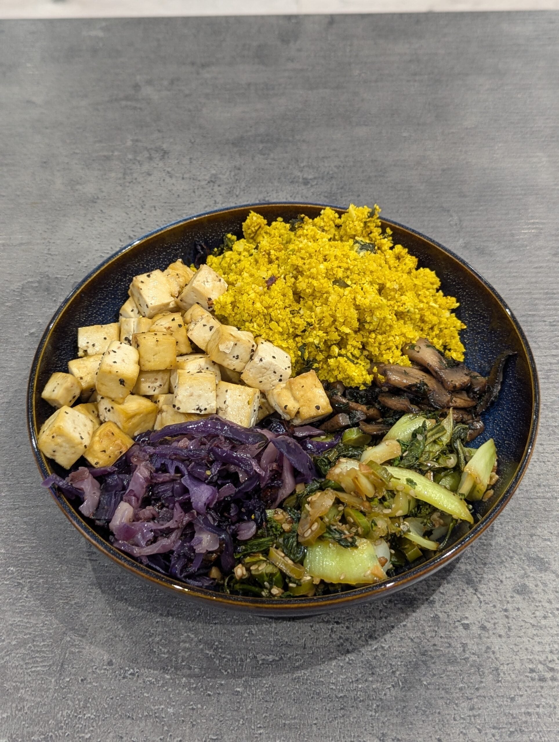 Low Carb Asian Buddha Bowl